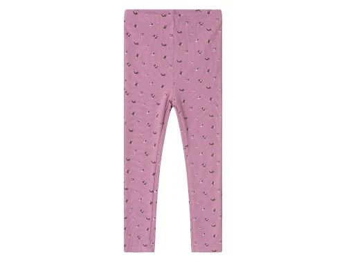 Name It mauve orchid blomstrede leggings